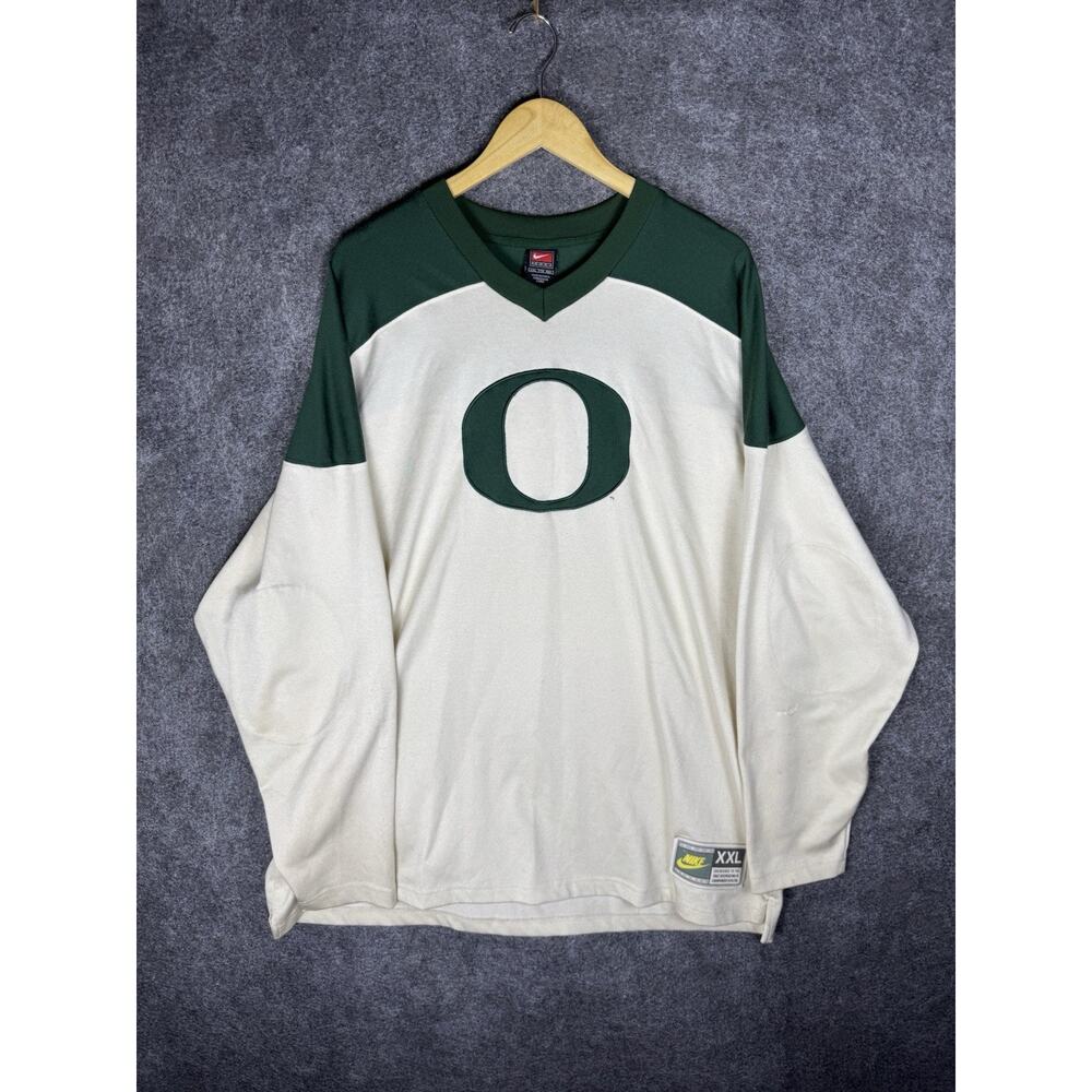 Nike Y2K Oregon Ducks Team Football Jersey/ Shirt Men’s Size 2XL